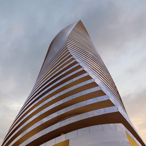 طراحی نما ساختمان رسپینا طراحی نما ساختمان رسپینا