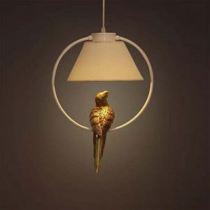 لوستر آویز مدرن طوطی